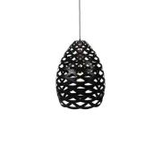 David Trubridge ltd - Tui Hanglamp Ø50 Zwart 2 Kanten