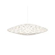 David Trubridge ltd - Flax Hanglamp Ø110 2 Zijkanten Wit