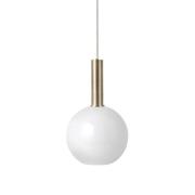 Ferm Living - Collect Hanglamp Opal Sphere High Brass