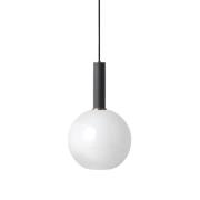 Ferm Living - Collect Hanglamp Opal Sphere High Black