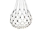 Luceplan - Mesh Hanglamp Ø80xH60 Phase 1m Black