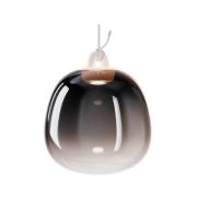 Lodes - Oblò Hanglamp Small 3000K Glossy Rook/Wit