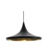 Tom Dixon - Beat Light Wide LED Hanglamp Zwart