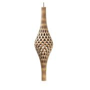 David Trubridge ltd - Nikau Hanglamp Zwart 1 Kant