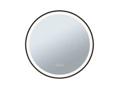 Paulmann - Mirra LED Illuminated Mirror IP44 Dim. Round Ø59 Zwart/Mirr...