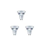 Philips - 3-pack Gloeilamp LED 3,5W (35W/255lm) GU10