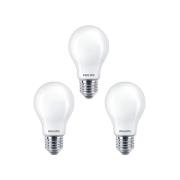 Philips - 3-pack Gloeilamp LED 7,2W Plastic Warmglow (1055lm) Dimbaar ...