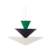 &Tradition - Gio LN15 Hanglamp Ø92 Signal Green/Deep Blue/Ecru White