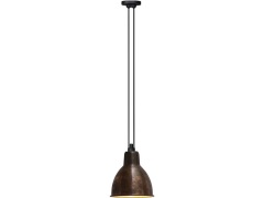 Lampe Gras - 322 XL Hanglamp Round Raw Copper