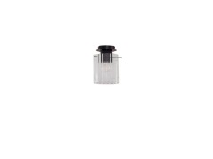 Lucande - Eirian Plafondlamp Clear/Black