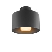 SLV - Photoni Cyl Buiten Plafondlamp Cylindrical Black