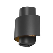 SLV - Photoni Cyl Buiten Wandlamp Cylindrical Black