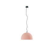 Diesel Living with Lodes - Urban Concrete Dome hanglamp, Ø50cm, roze D...