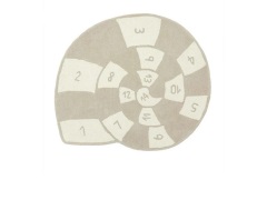 OYOY Living Design - Nautilus Hopscotch tapijt beige/naturel