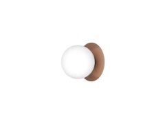 Nuura - Liila 1 Buiten Wandlamp Dark Bronze/Opal