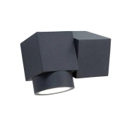 Lucande - Lorelle LED BuitenWandlamp Graphite