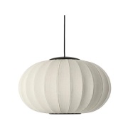 Made By Hand - Knit-Wit 57 Oval LED Hanglamp Pearl White