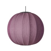 Made By Hand - Knit-Wit 60 Round LED Hanglamp Burgundy