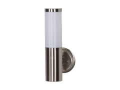 Lindby - Kristof Buiten Wandlamp Stainless Steel