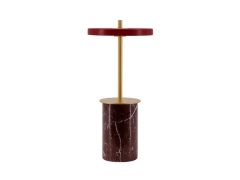 UMAGE - Asteria Move Portable Taffellamp Mini Red Marble