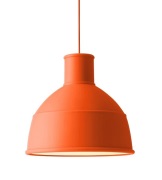 Muuto - Unfold Hanglamp Oranje