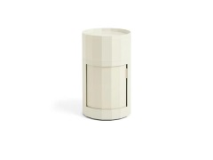 HAY - Facet Bijzettafel incl. Feet & Castors High Eggshell