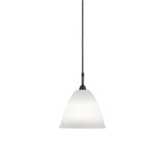 GUBI - Bestlite BL9 Hanglamp Ø21 Zwart Geelkoper/Porselein