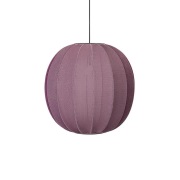 Made By Hand - Knit-Wit 60 Round Hanglamp Burgundy