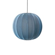 Made By Hand - Knit-Wit 60 Round Hanglamp Blue Stone