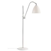 GUBI - Bestlite Bl3 VloerLamp Ø21 Chroom/Matte Wit