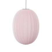 Made By Hand - Knit-Wit 65 High Oval hanglamp, roze