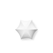 ferm LIVING - Poem Plafondlamp/Wandlamp Ø60 White/Cashmere