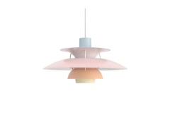 Louis Poulsen - PH 5 Hanglamp Pastels Blue/Rose/Peach