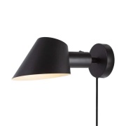 Design For The People - Stay Short Wandlamp Zwart DFTP