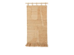 ferm LIVING - Harvest Wall Tapijt Small Natural