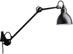 Lampe Gras - 222 Wandlamp Zwart/Zwart