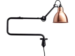 Lampe Gras - 303 Wandlamp Zwart/Koper