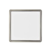 Nordlux - Oja 29 Square plafondlamp, zilver, 2,3 cm