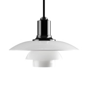 Louis Poulsen - PH 3½-3 Hanglamp Zwart Gemetaliseerd