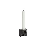 Woud - Jeu de dés 2 Kaarshouder Black Marble