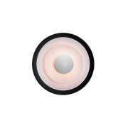 Belid - Diablo Wandlamp LED Mat Zwart/Glanzend Rood Ø300mm