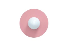 Swedish Ninja - Candy Big Circle 360 S Wandlamp Bubblegum Pink