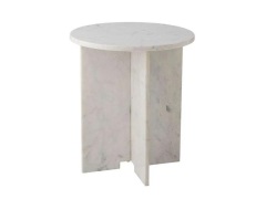 Bloomingville - Jasmia Bijzettafel White Marble