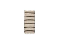 House Doctor - Sima Vloerkleed 200x90 Black/Natural