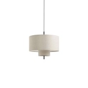 New Works - Margin Hanglamp Beige Canvas Ø70