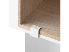 Muuto - Mini Stacked Storage System Clips 1 stuk wit