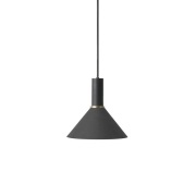 ferm LIVING - Collect Hanglamp Cone Low Black