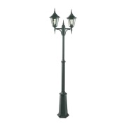 Norlys - Modena 2 Buiten Park Lamp met Grondpin Smal Zwart