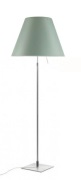 Luceplan - Costanza VloerLamp met Dimmer Alu/Comvert Green