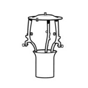Louis Poulsen - Stopcontactbuis voor PH 3½-2½ Vloerlamp